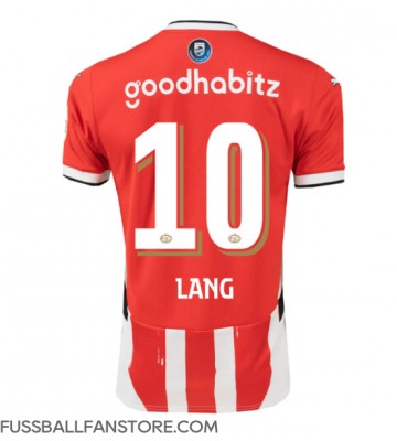 PSV Eindhoven Noa Lang #10 Replik Heimtrikot 2024-25 Kurzarm